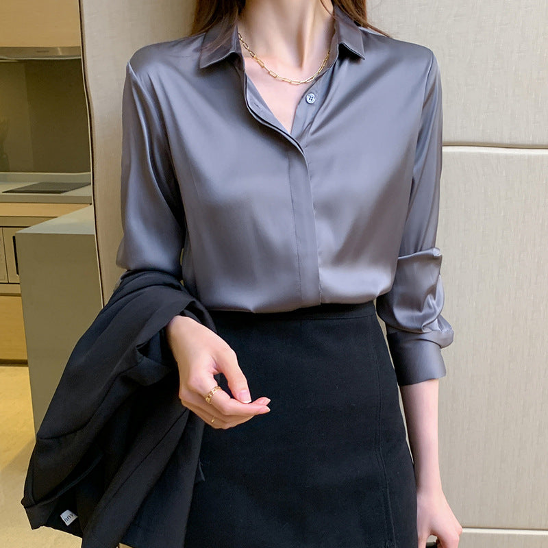 satin shirt