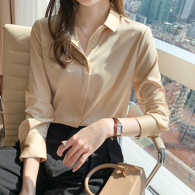satin shirt