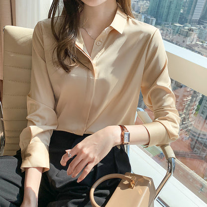 satin shirt