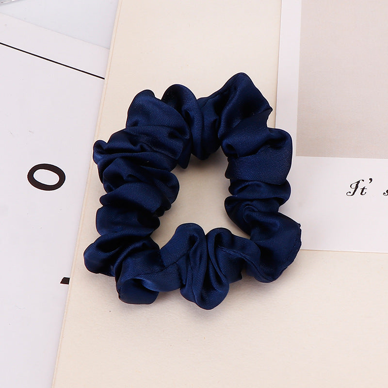 Satin Silk Scrunchies High Elasticity Hair Ties
