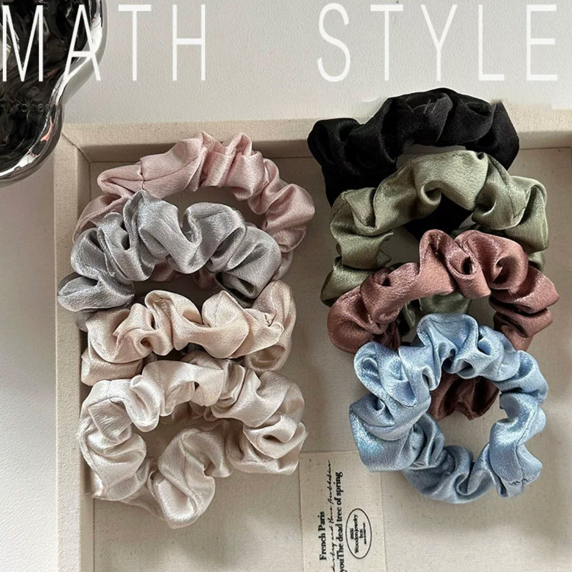 Satin Small Size High Elasticity Hair Ring