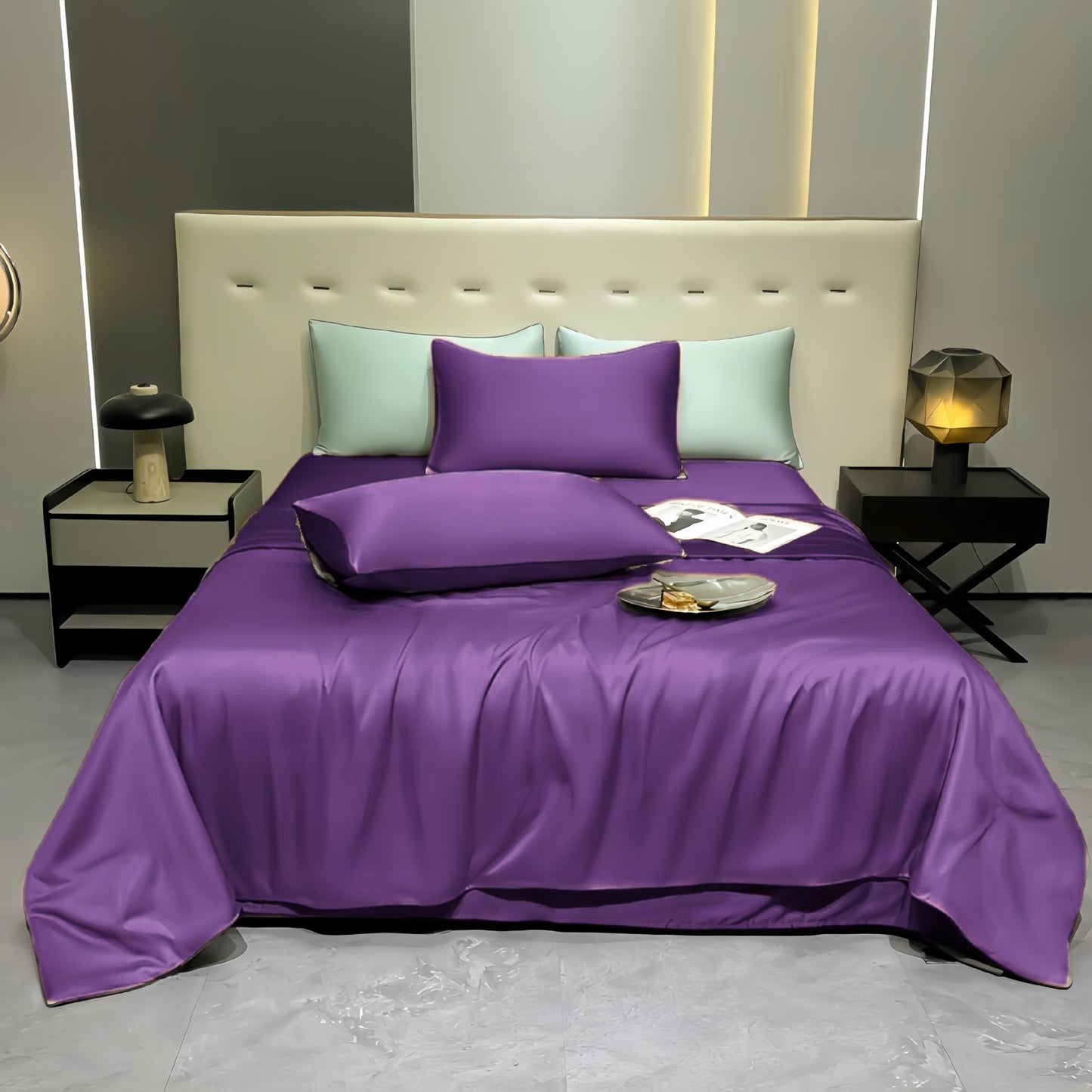 Satin Washed Duvet Cover