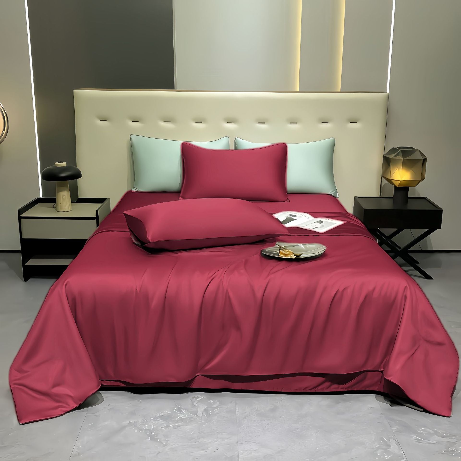 Satin Washed Duvet Cover