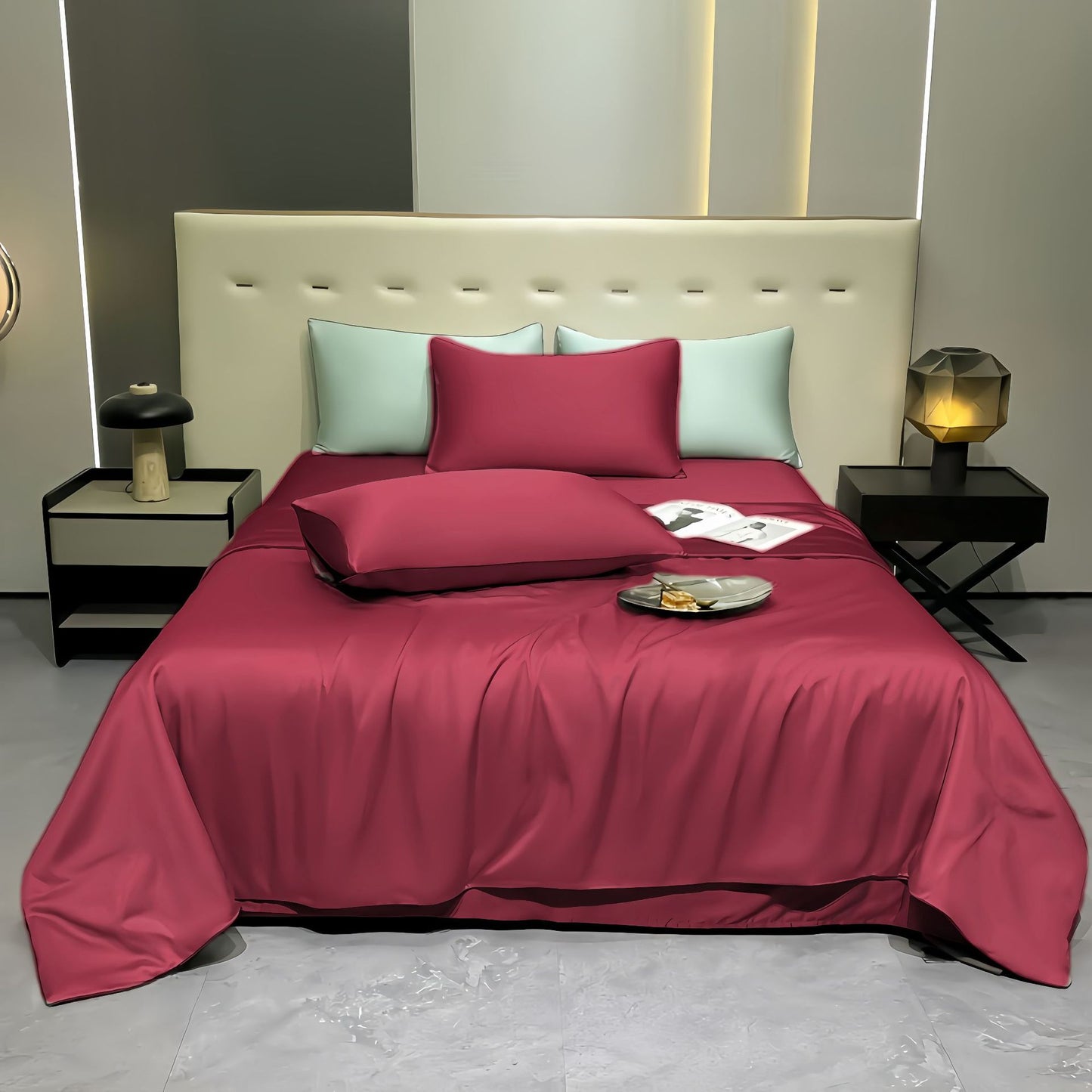 Satin Washed Duvet Cover