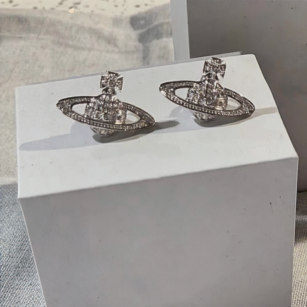 Saturn earrings