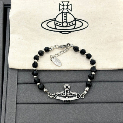 Saturn Pearl Necklace