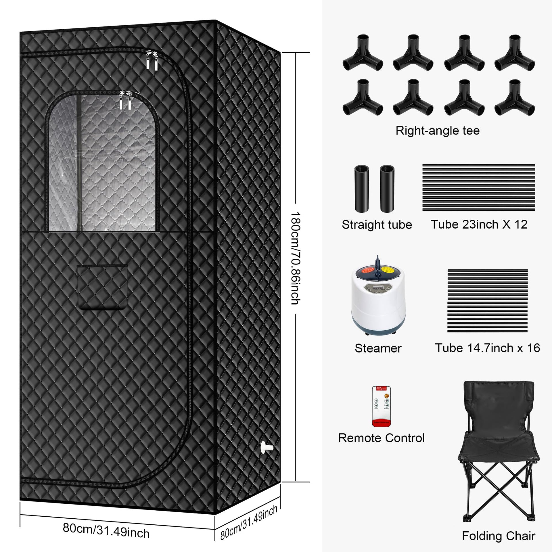 Sauna bath box