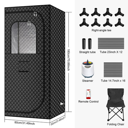Sauna bath box