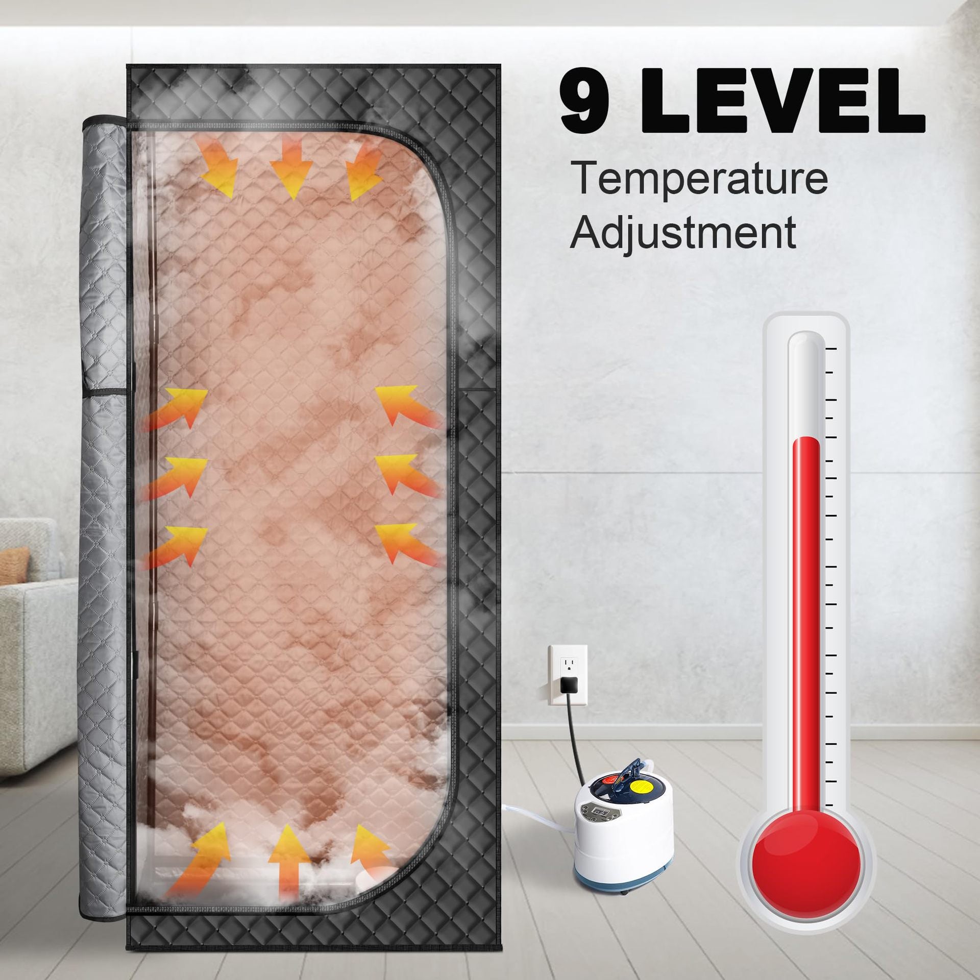 Sauna bath box