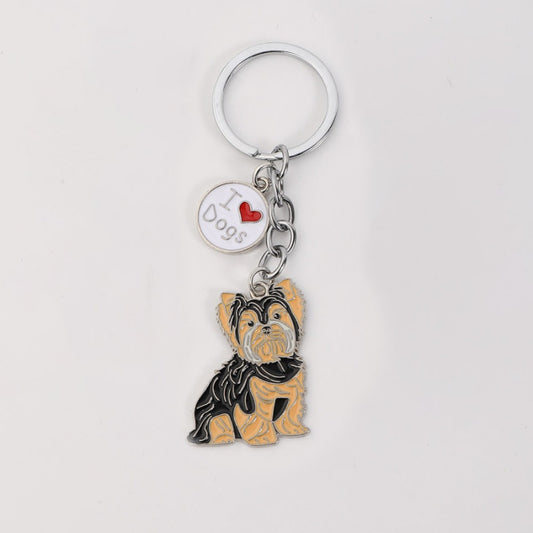 Sausage Corgi keychain pendant