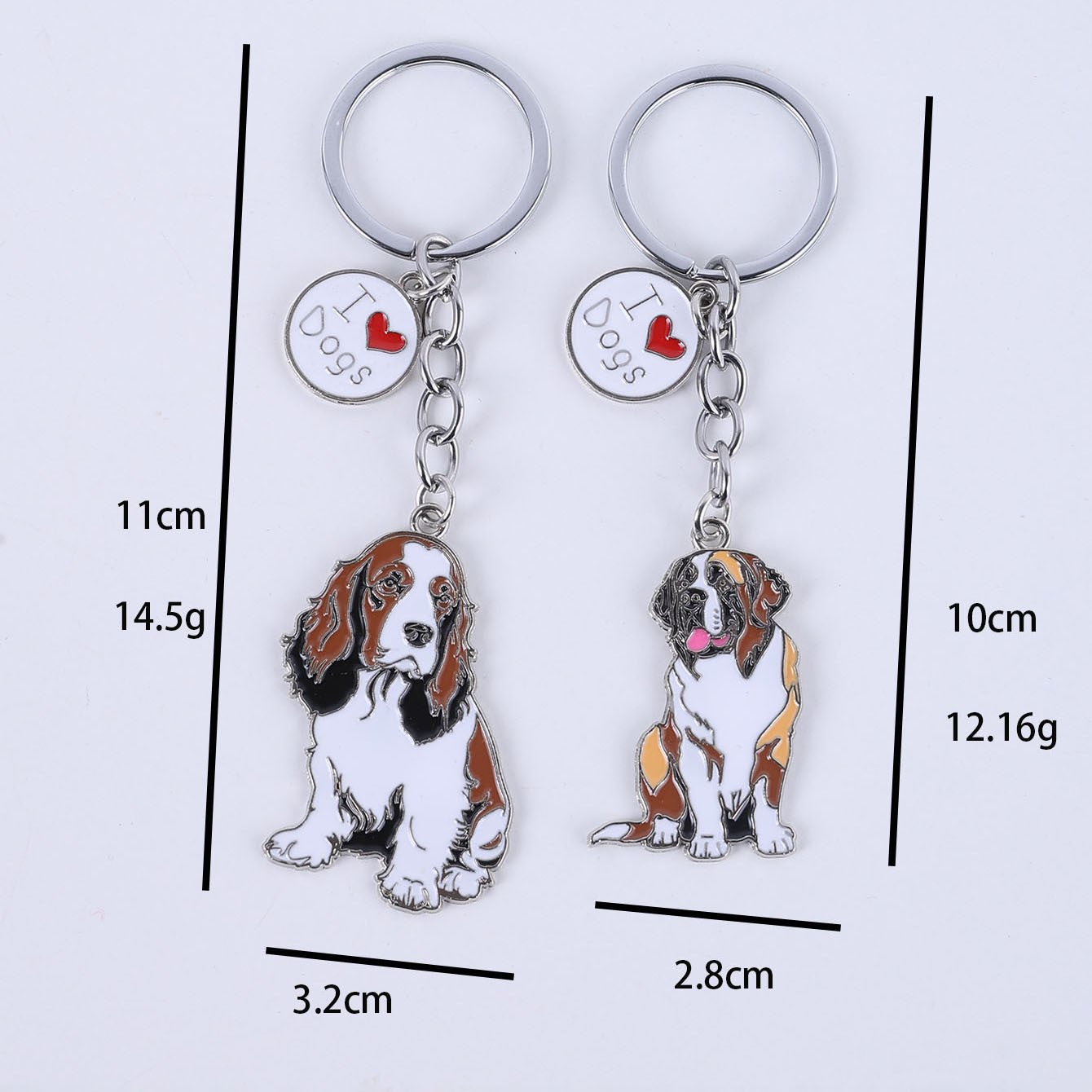 Sausage Corgi keychain pendant