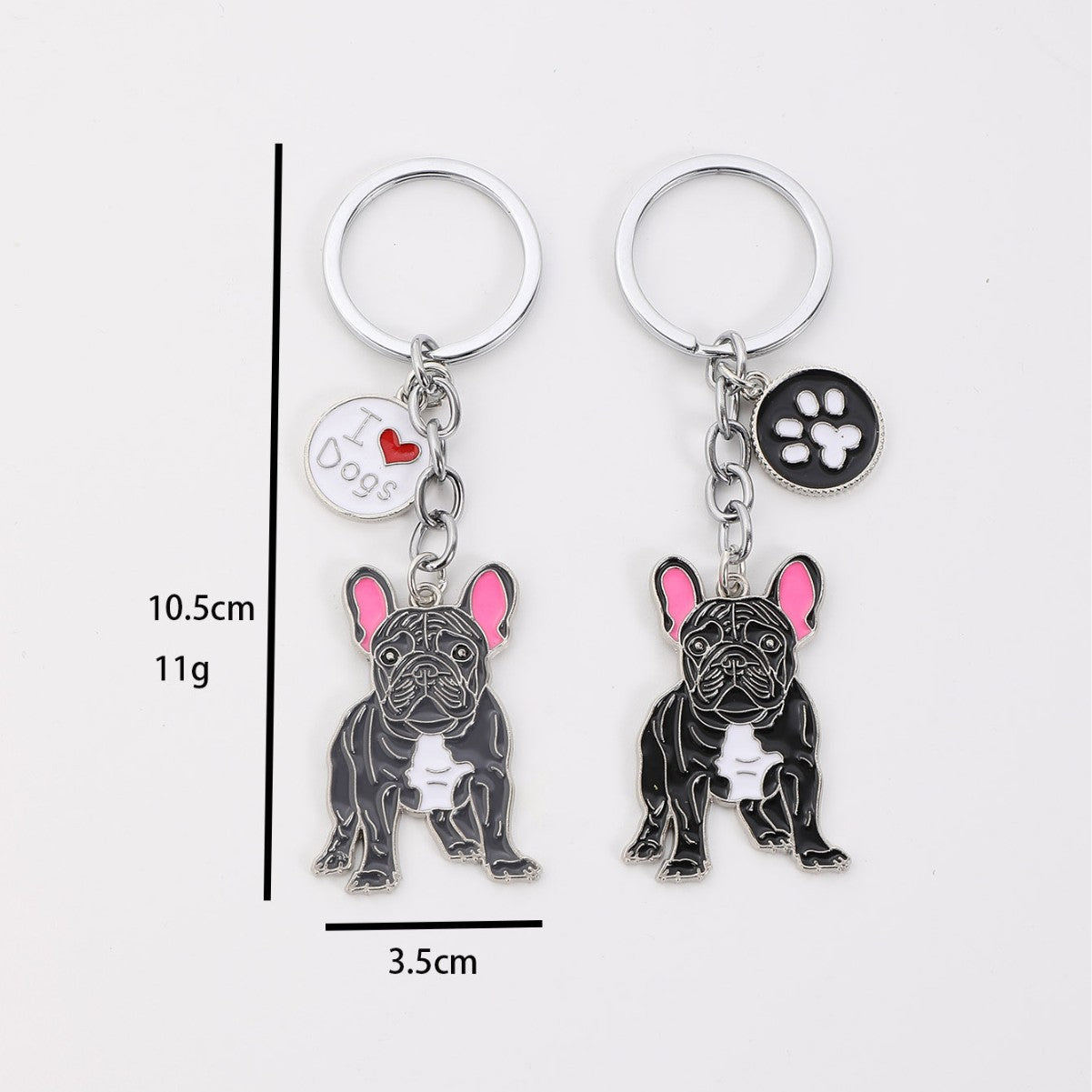 Sausage Corgi keychain pendant