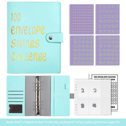 Saving loose-leaf saving book