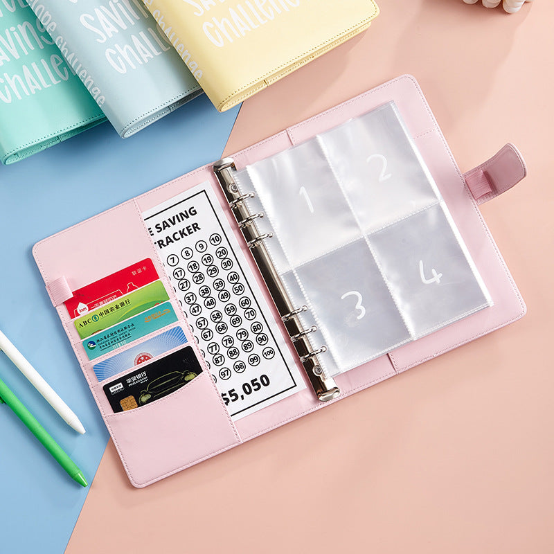 Saving loose-leaf saving book