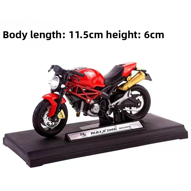 Scale Alloy Motorcycle Model