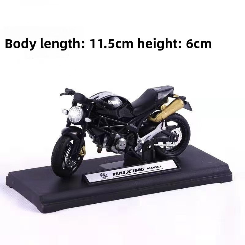 Scale Alloy Motorcycle Model