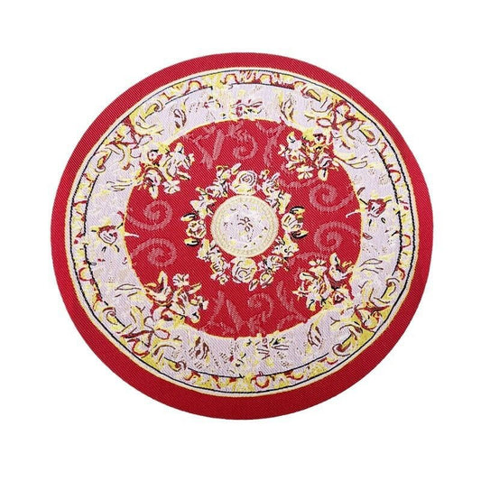 Scale Mini Dollhouse Round Rug
