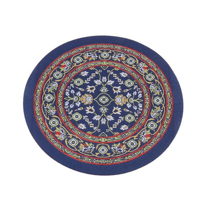 Scale Mini Dollhouse Round Rug