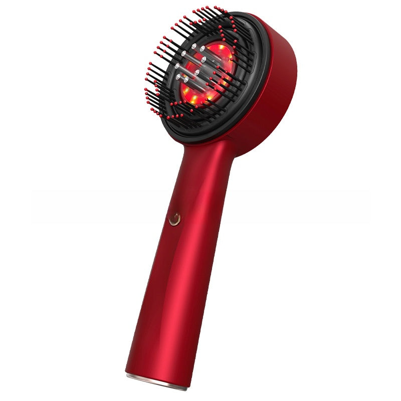 Scalp ball massage application comb