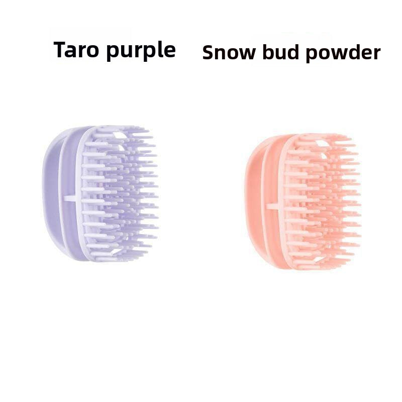 Scalp cleaning shampoo comb