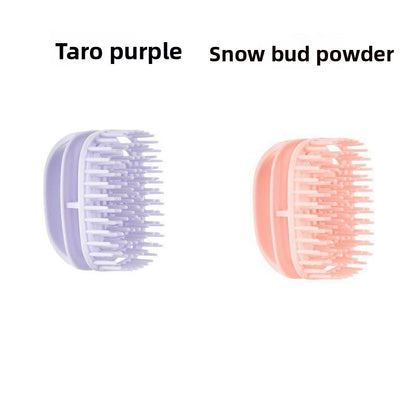 Scalp cleaning shampoo comb