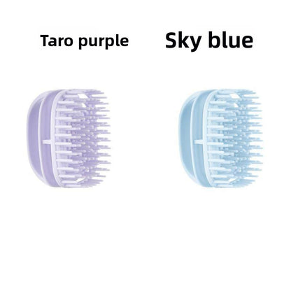 Scalp cleaning shampoo comb
