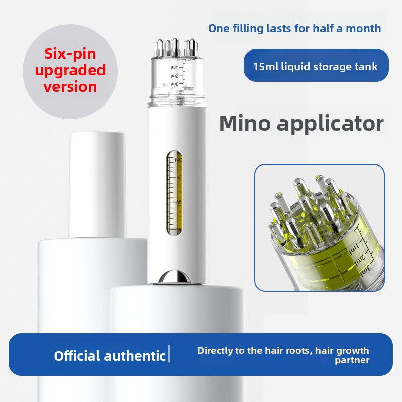 Scalp Massager Roller Hair Liquid Applicator Comb