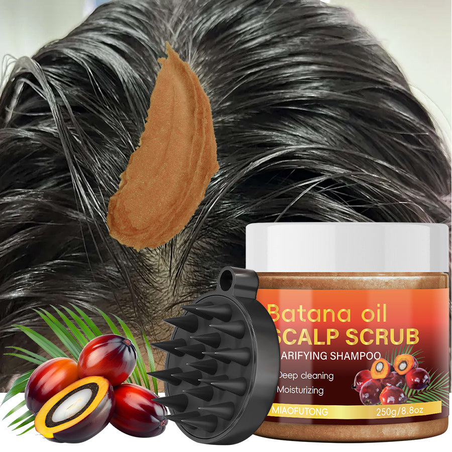 Scalp Scrub with Massage Brush