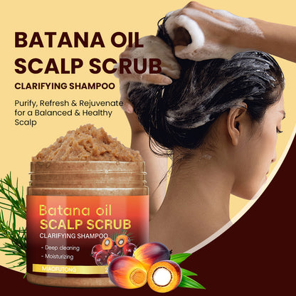 Scalp Scrub with Massage Brush