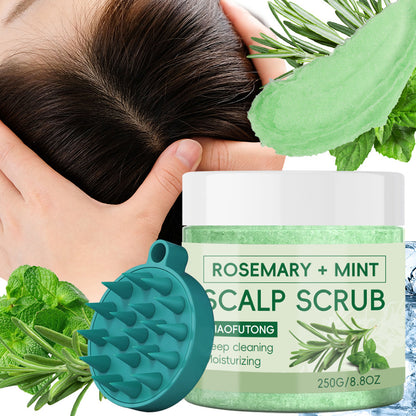 Scalp Scrub with Massage Brush