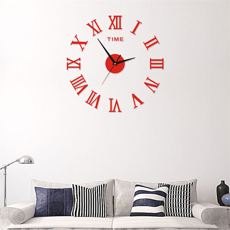 Scandinavian Acrylic Wall Clock Silent Movement