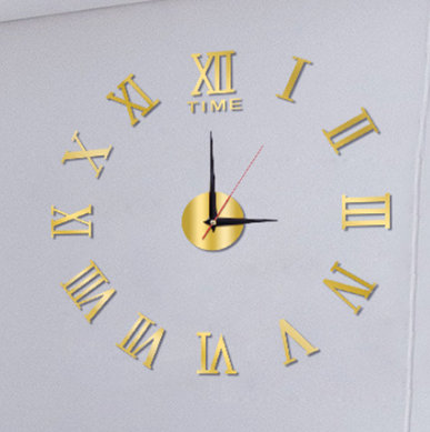 Scandinavian Acrylic Wall Clock Silent Movement