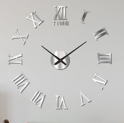 Scandinavian Acrylic Wall Clock Silent Movement