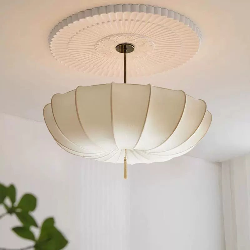 Scandinavian Fabric LED Chandelier