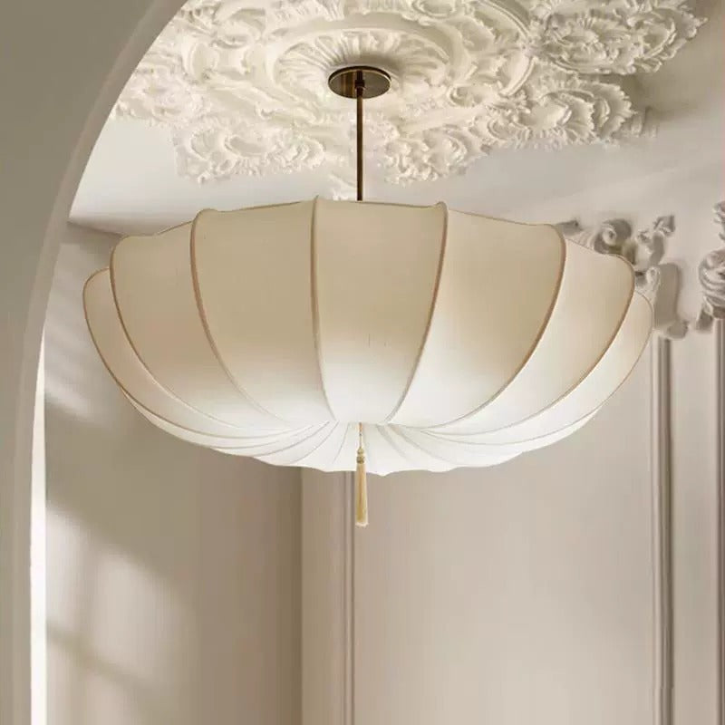 Scandinavian Fabric LED Chandelier