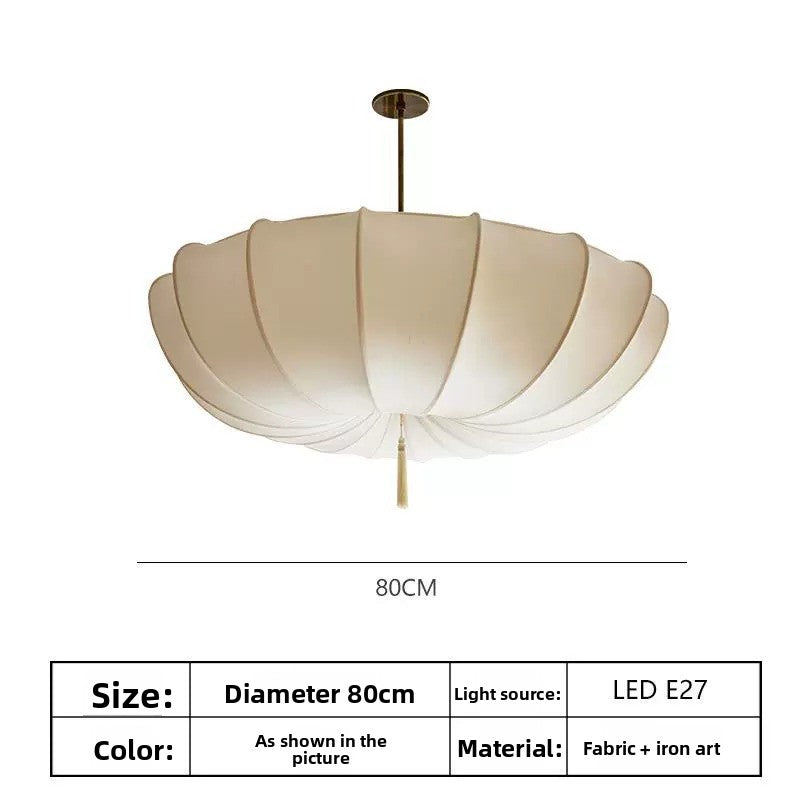 Scandinavian Fabric LED Chandelier