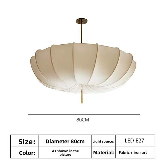 Scandinavian Fabric LED Chandelier