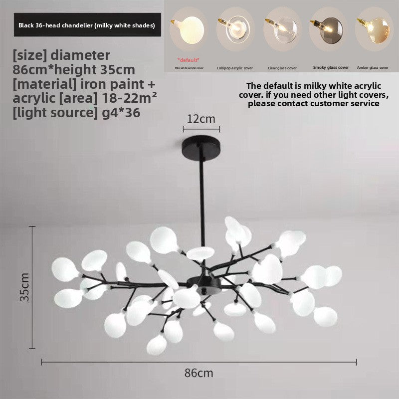 Scandinavian Firefly LED Chandelier