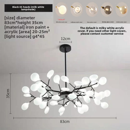 Scandinavian Firefly LED Chandelier