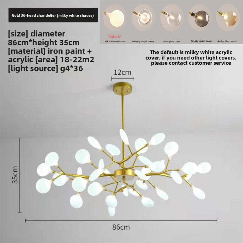 Scandinavian Firefly LED Chandelier