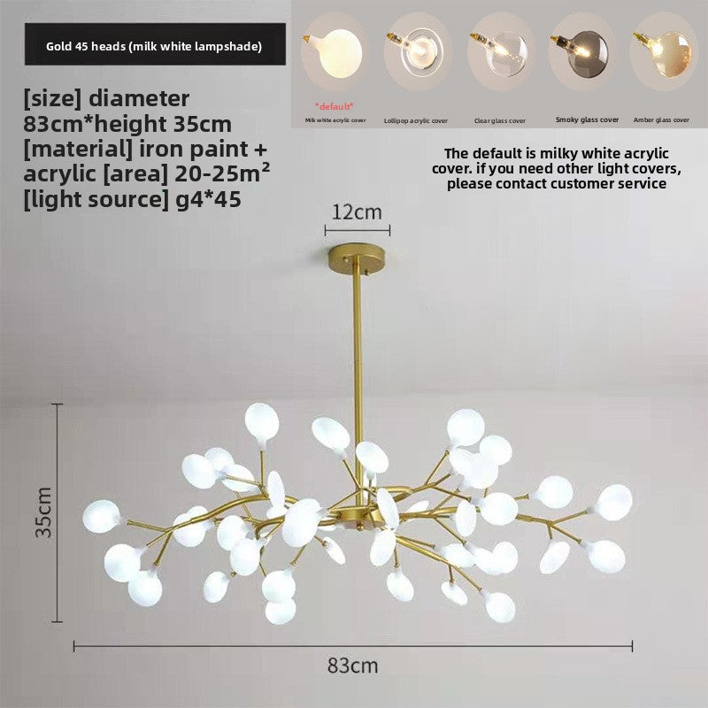 Scandinavian Firefly LED Chandelier