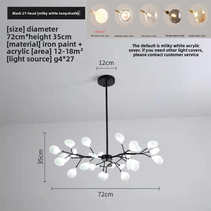 Scandinavian Firefly LED Chandelier