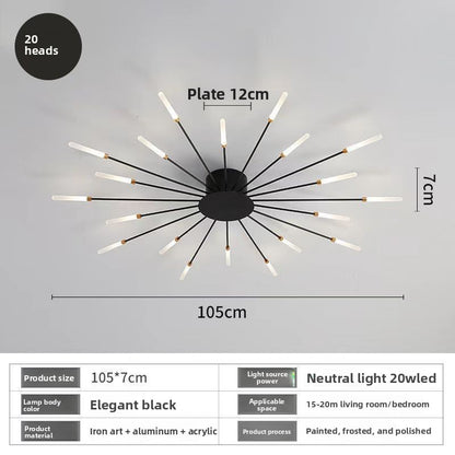 Scandinavian Living Room Lamp Ceiling Lamp