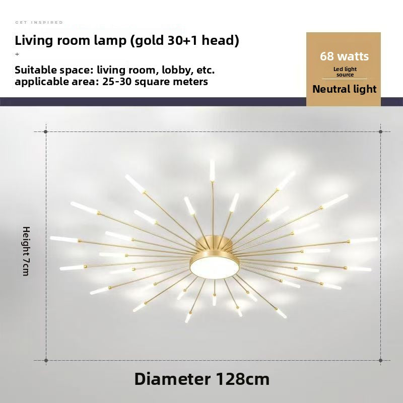 Scandinavian Living Room Lamp Ceiling Lamp