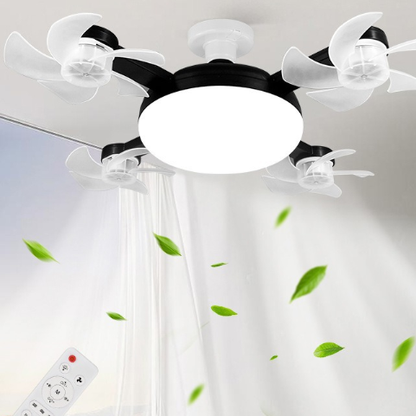 Scandinavian Modern Ceiling Fan Light