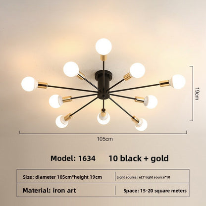Scandinavian Modern Ceiling Lamp Iron LED Compatible