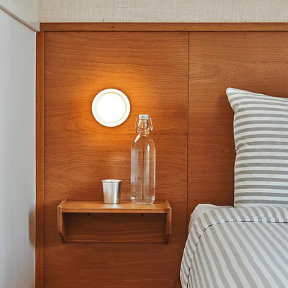 Scandinavian Normcore Glass Wall Lamp Designer Aisle Bedroom Bedside Atmosphere Lamp Creative Bathroom Led Mirror Headlight