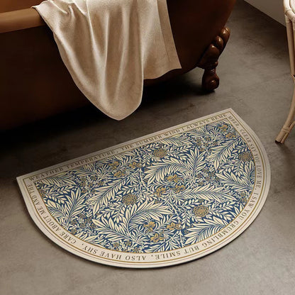 Scandinavian Retro Diatom Mud Bath Mat Non-Slip Washable Floor Rug