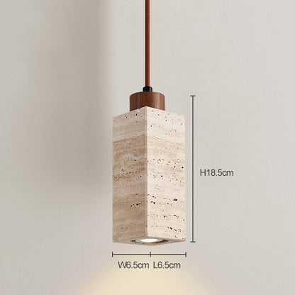 Scandinavian Travertine Pendant Lamp