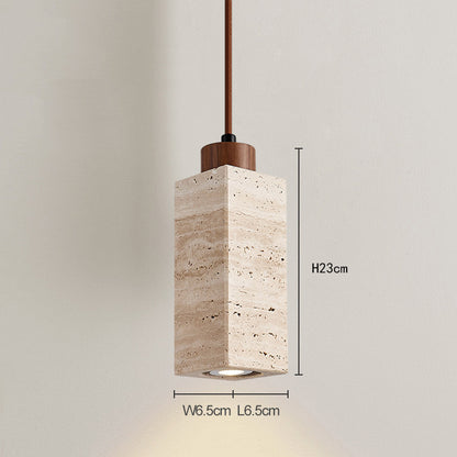 Scandinavian Travertine Pendant Lamp